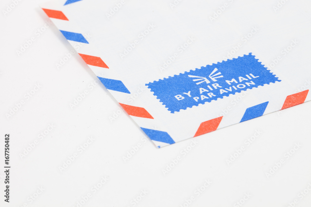 Retro airmail envelopes Retro airmail envelopes