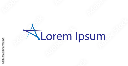 Abstract star / Icon for film and film industry
