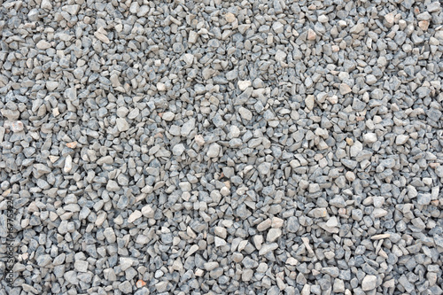Crushed rock.