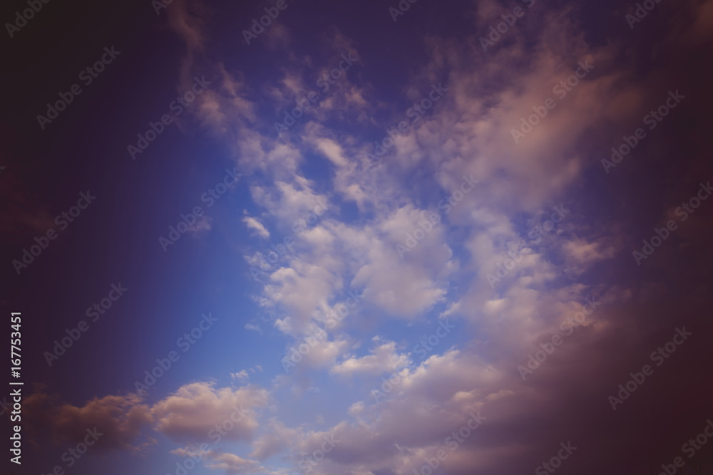 Sky and Clouds Retro Sky and Clouds Retro
