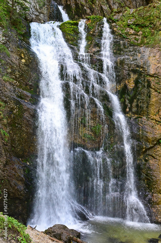 Waterfall at Wasserlochklamm  Austria