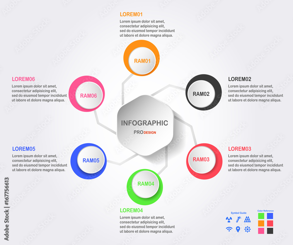 Infographics design for presentation. Infographics design for presentation.