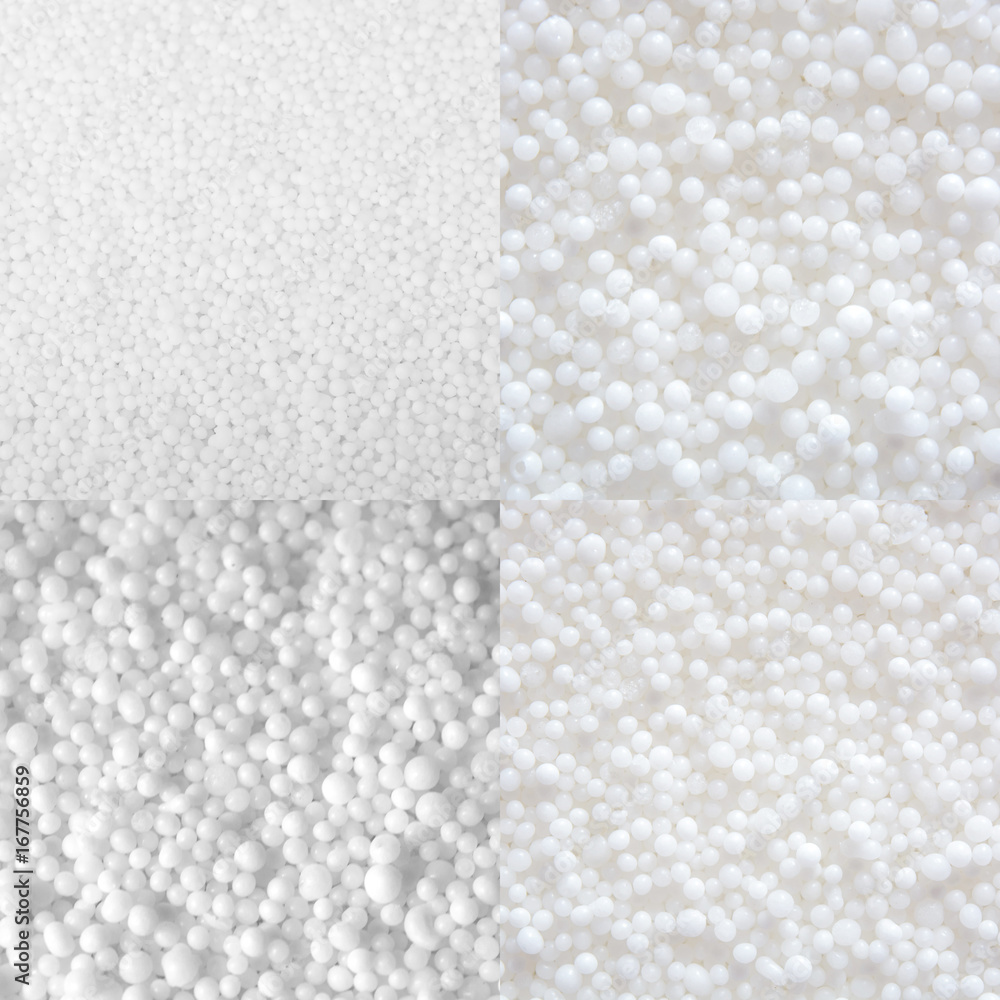 Photos of saltpeter textures consist of many little balls Photos of saltpeter textures consist of many little balls