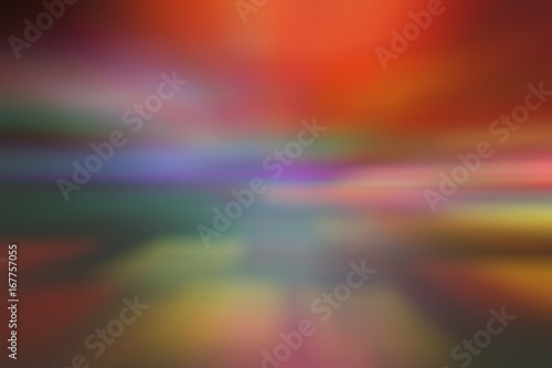 abstact red, yellow, colorful light blur effects background photo