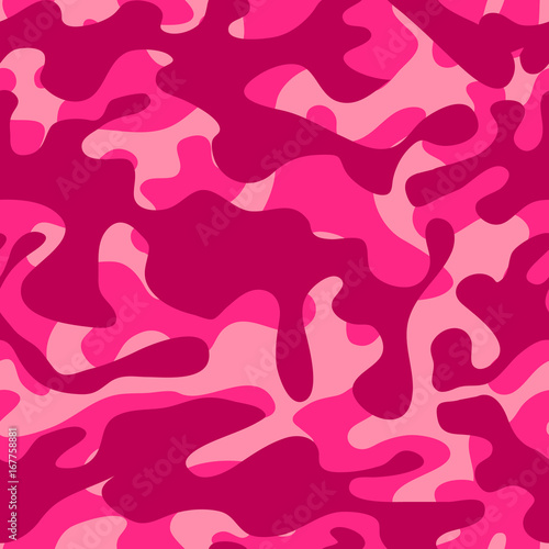 Camouflage pattern background seamless illustration. Military camouflage  photo