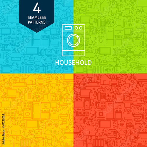 Line Household Appliance Patterns