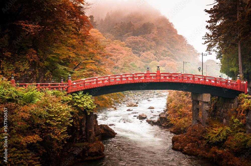 Shinkyo bridge, Nikko, Tochigi, Japan Shinkyo bridge, Nikko, Tochigi, Japan