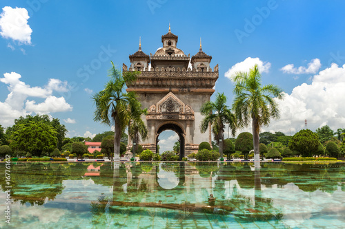 Vientiane, Patuxai Monument photo