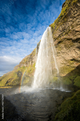 Seljalandsfoss Wasserfall an der Ringstrasse, Island © schame87