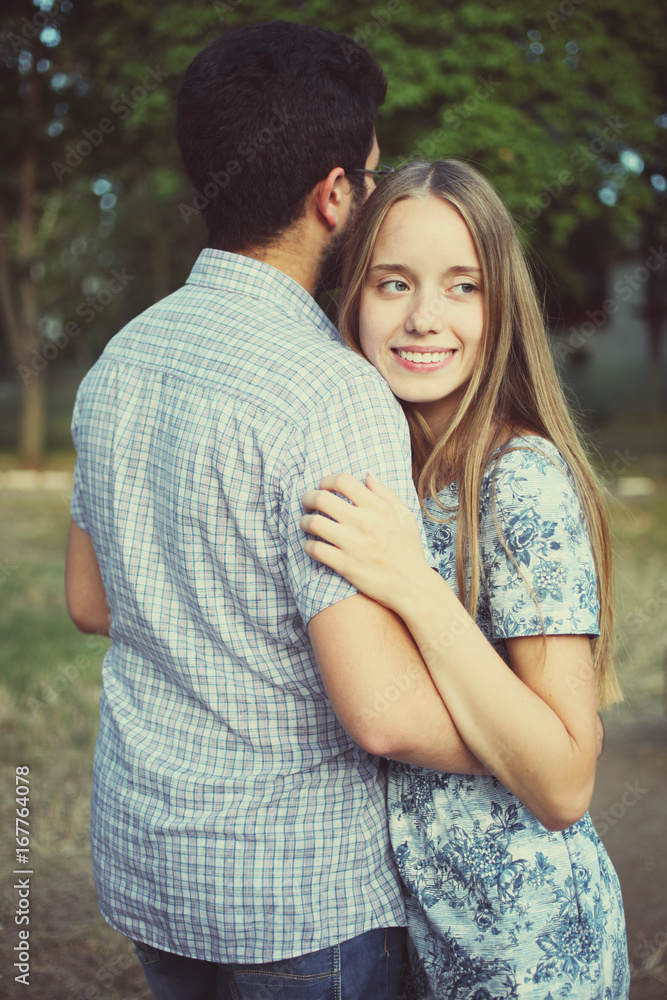 Fototapeta premium Сouple in love.