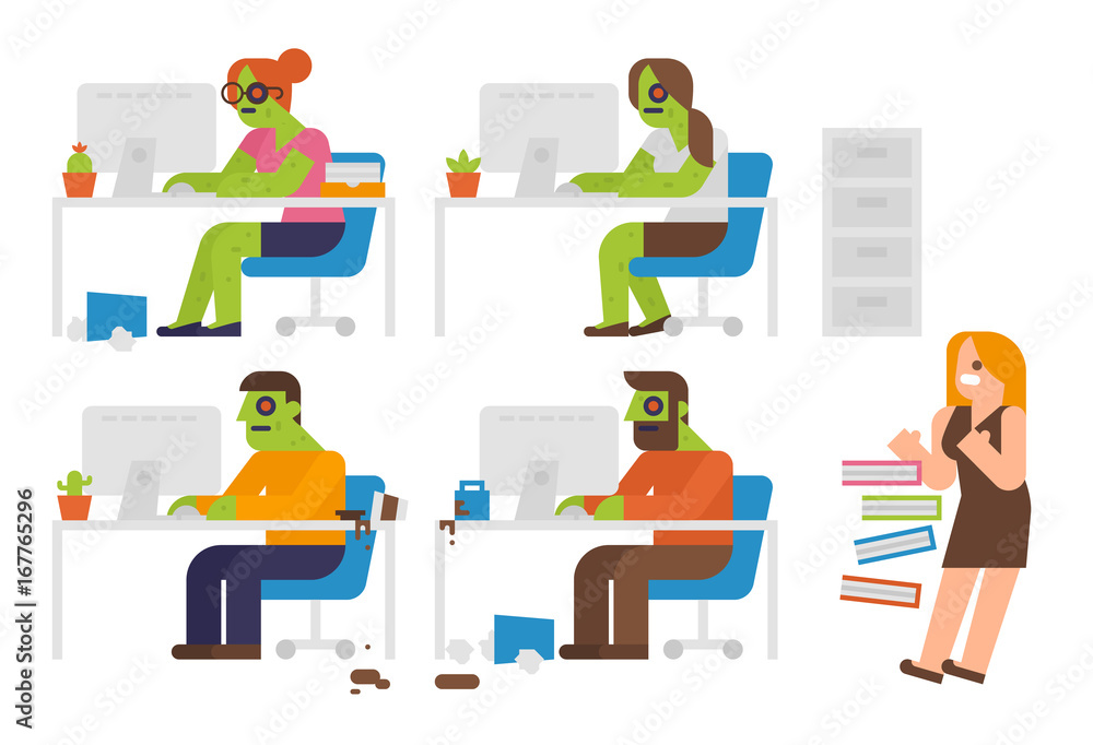 Working like a Zombie Working like a Zombie