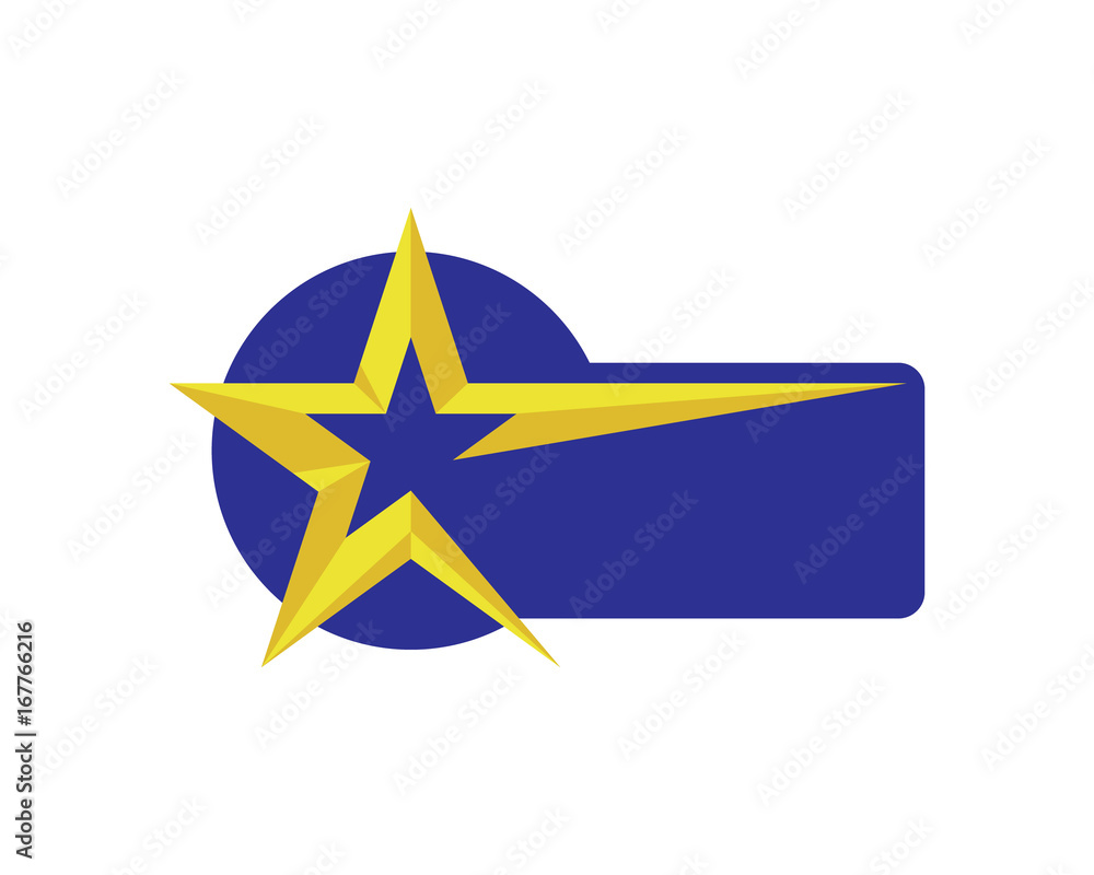 Obraz premium Star Logo Template