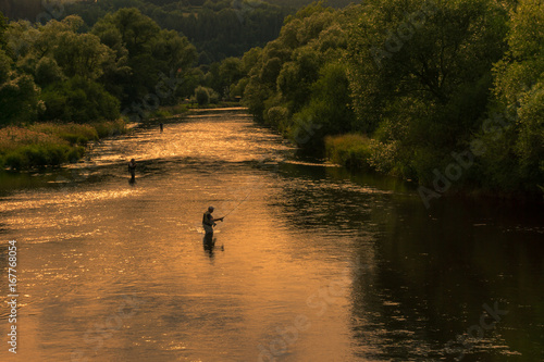 Abendstimmung an der Saale