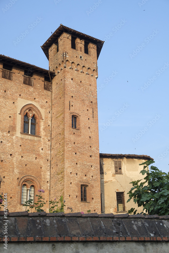 Sant'Angelo Lodigiano (Italy): medieval castle