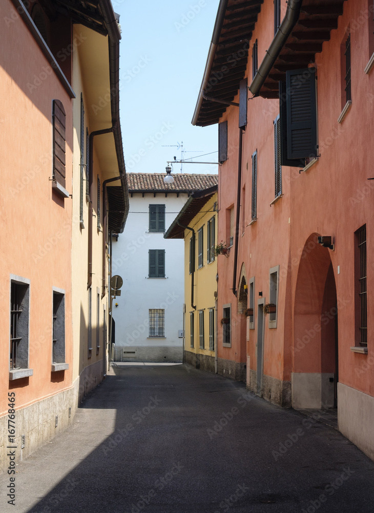 Rivolta d'Adda (Cremona, Italy): old street