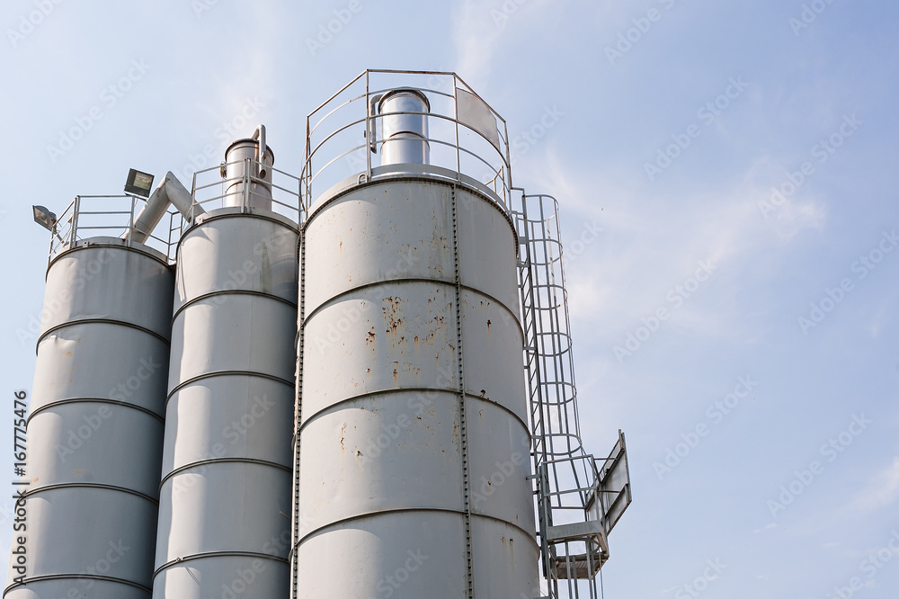Industrial tank for construction industry. Industrial tank for construction industry.