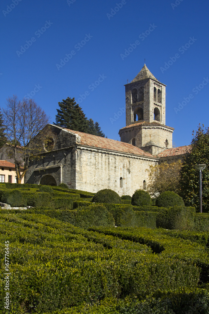 Church of Santa Maria, Camprodon, Girona province, Catalonia, Spain