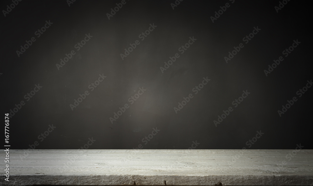 background of barrel and worn old table of wood background of barrel and worn old table of wood