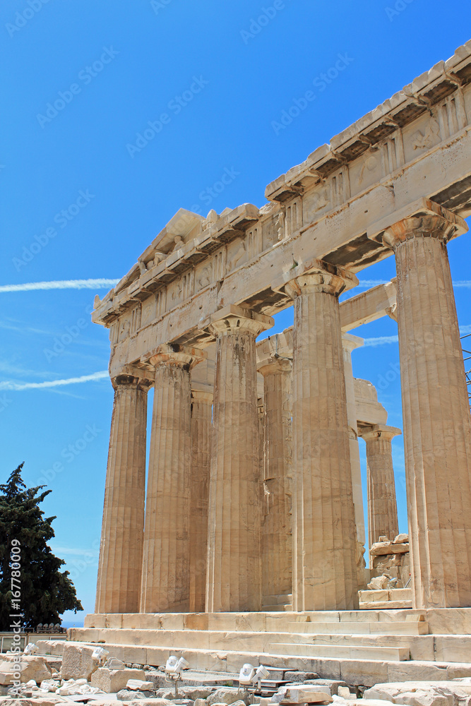 Naklejka premium Grèce, Acropole d'Athènes