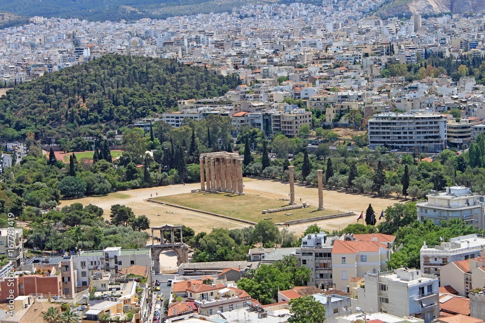 Grèce,  Ville  d'Athènes