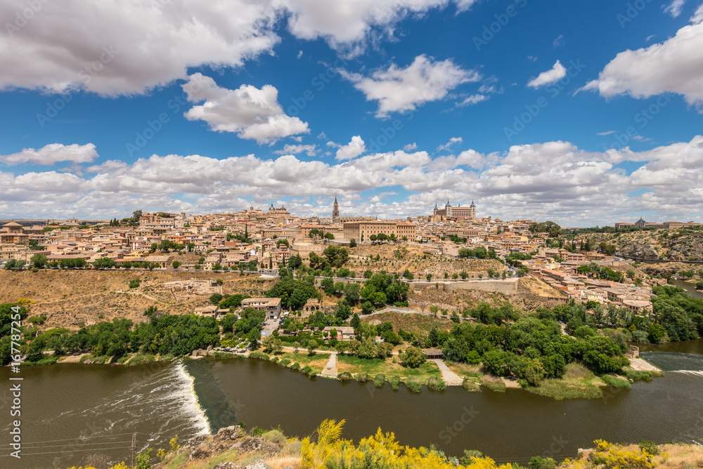 Toledo, beside the Tagus River, Spain