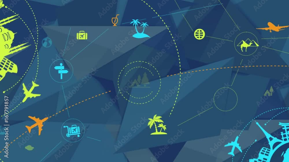 Travel And Tourism Abstract Background