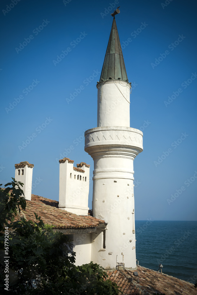 Balchik Palace overlooking the Black Sea in northern Bulgaria
Balchik Palace overlooking the Black Sea in northern Bulgaria