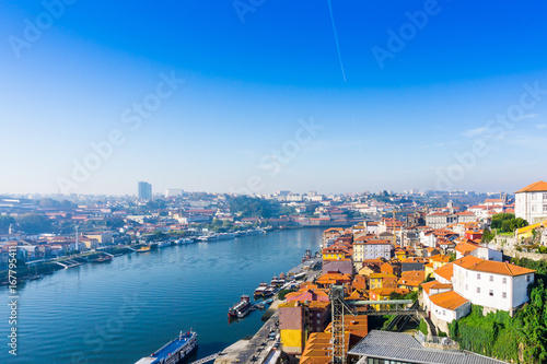 old town of Porto and river  Portugal  Europe