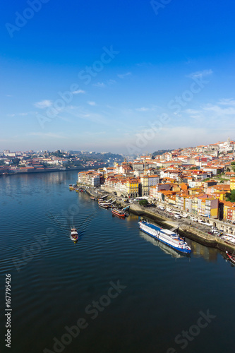 old town of Porto and river, Portugal, Europe © ilolab