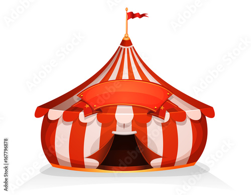Big Top Little Circus Tent With Banner