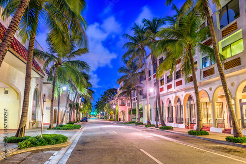 Palm Beach, Florida, USA at Worth Ave. © SeanPavonePhoto