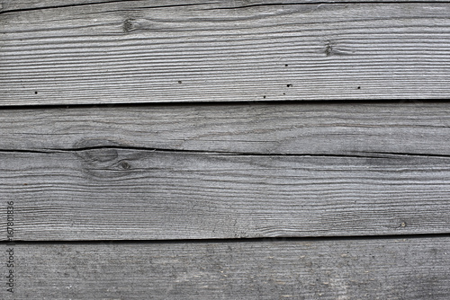Fototapeta Naklejka Na Ścianę i Meble -  Background of old gray wooden boards