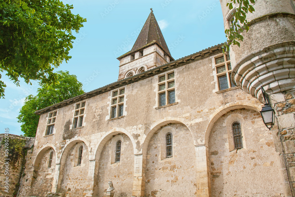 Carennac. Le château des doyens. Lot. Occitanie