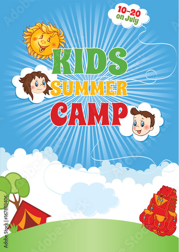 Summer Kid Camp Template