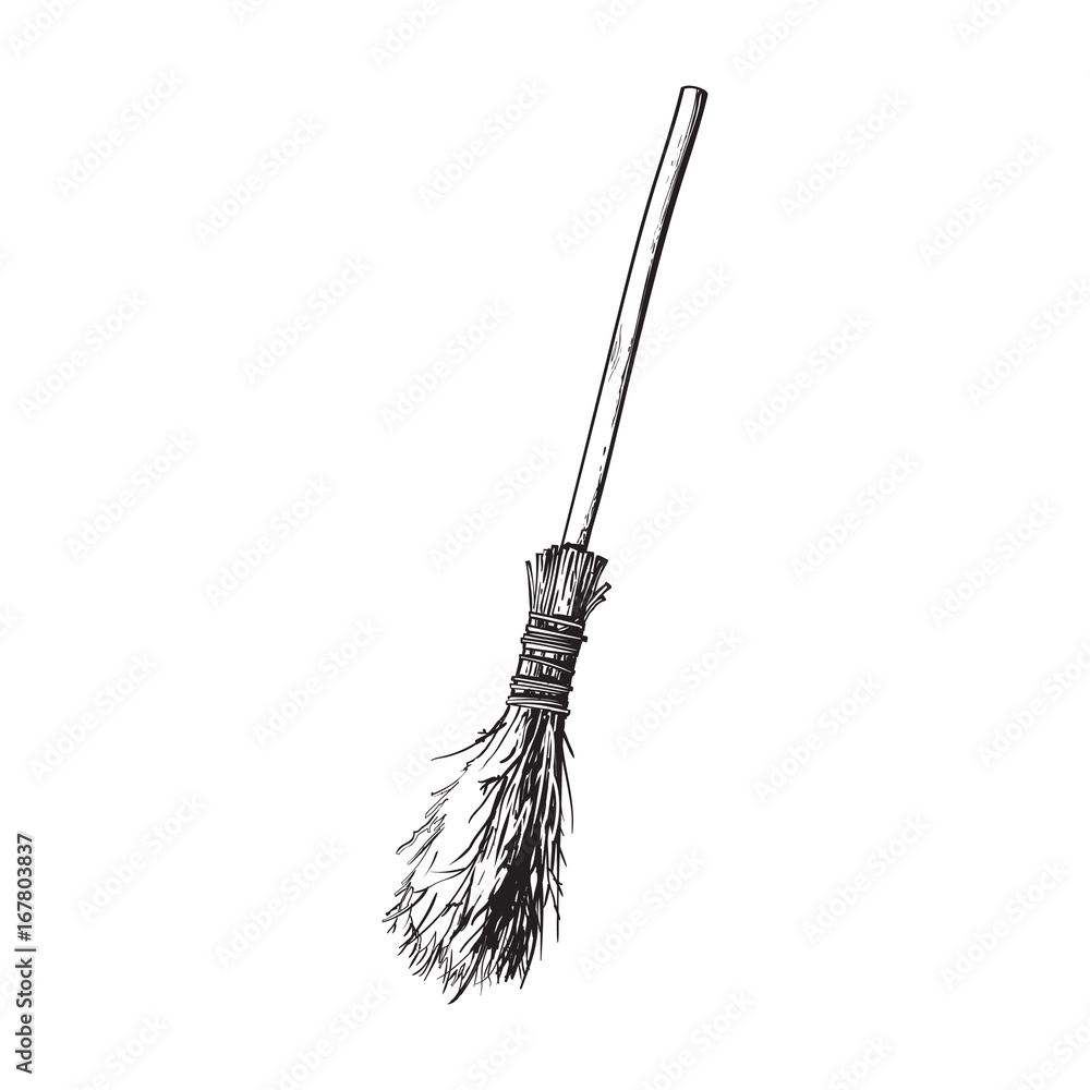 Broom Head and Handle 12