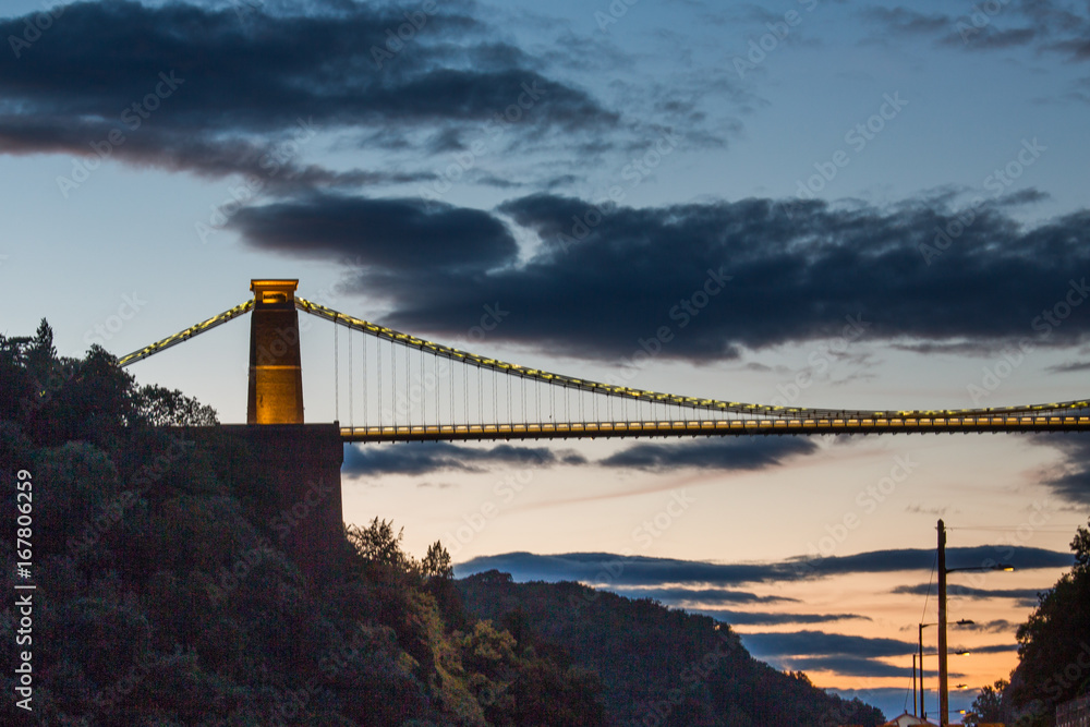 Obraz premium Bristol, Clifton Suspension Bridge 