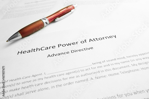 Fotografie Health Care Power of Attorney