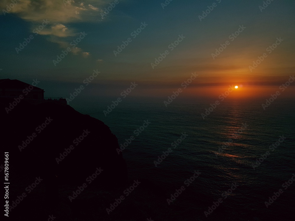 Portogallo tramonto capo sao vicente