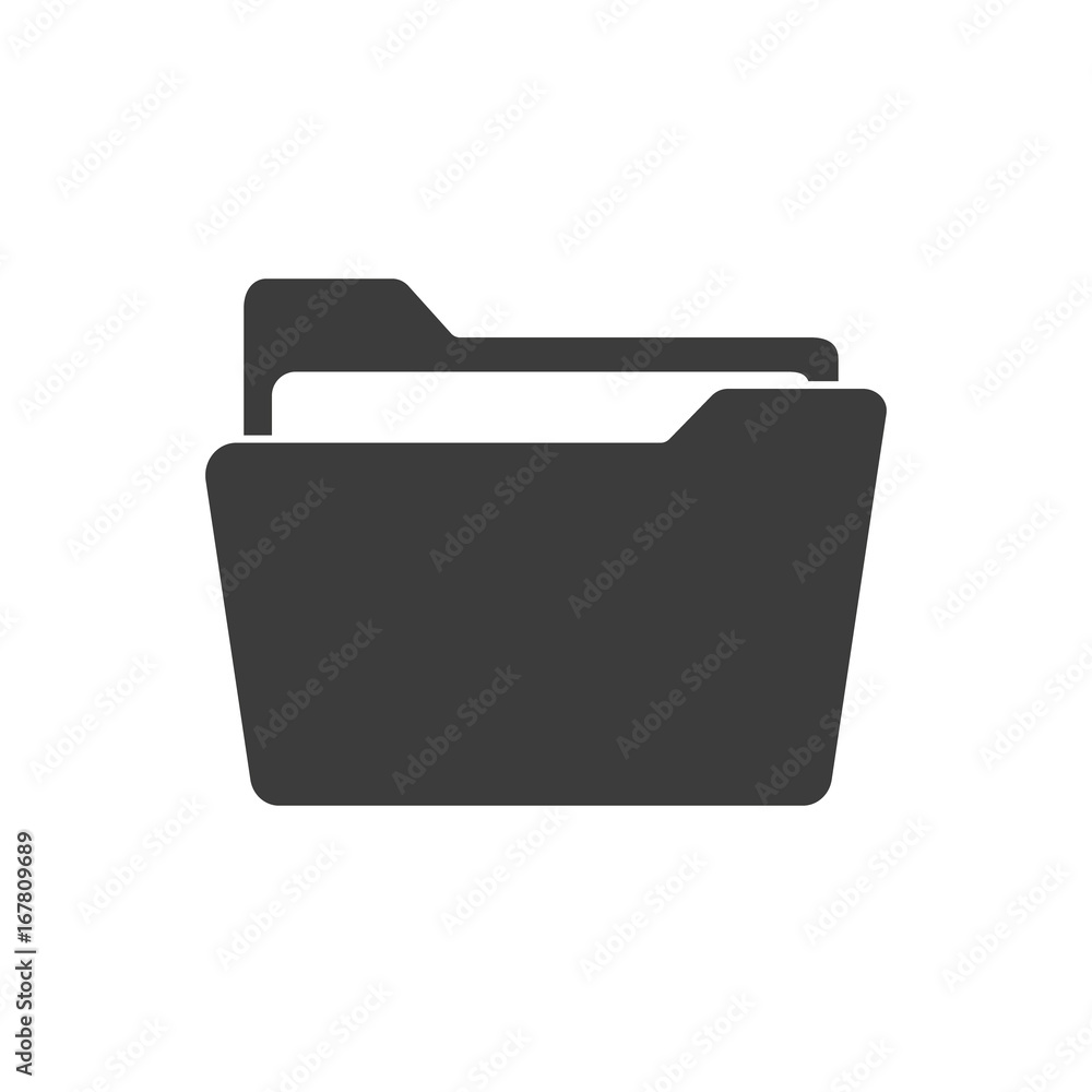 Folder icon. Vector. Folder icon. Vector.