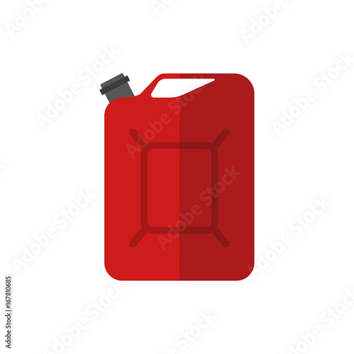 Fuel canister. Vector.