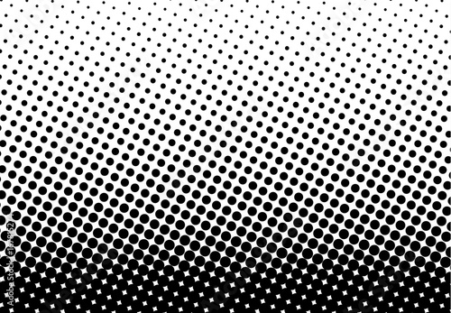 Comic background. Halftone dotted retro pattern