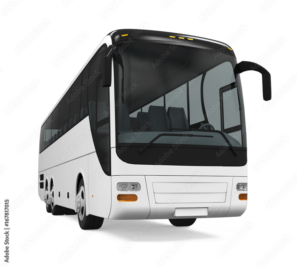 Coach Bus Isolated Coach Bus Isolated