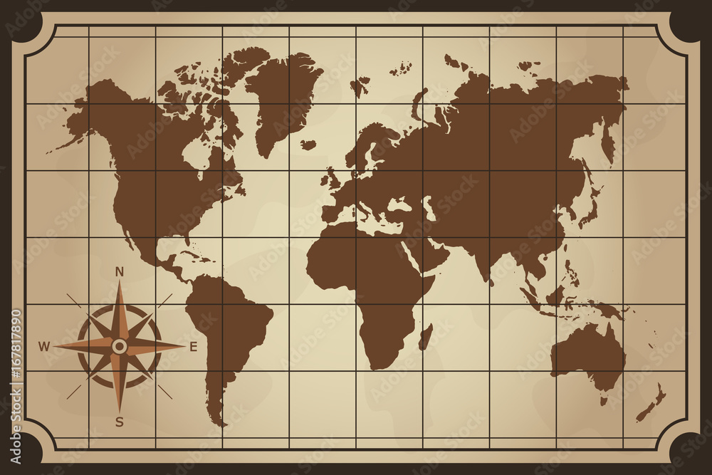 World. Map.