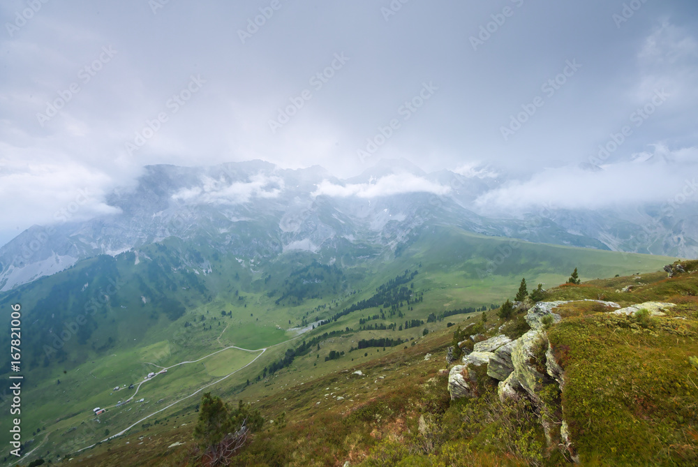 Tettensjoch in Austrian Alps