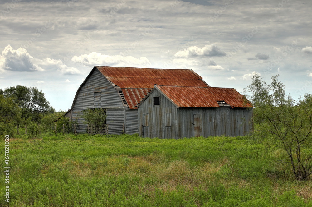Old barn in Texas Old barn in Texas