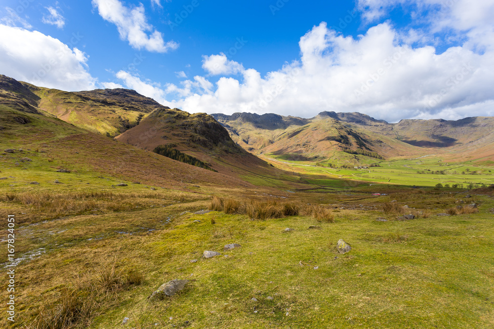 Mountain scenery, The Lake District National Park, Cumbria, England
