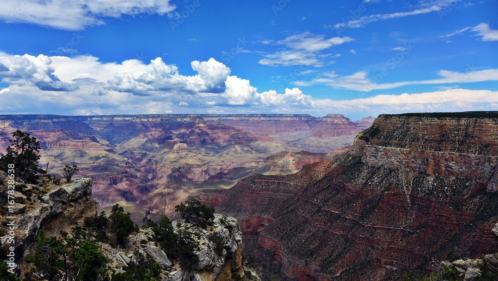 Blick vom Südrand des Grand Canyon 