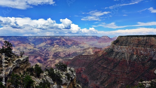 Blick vom Südrand des Grand Canyon 