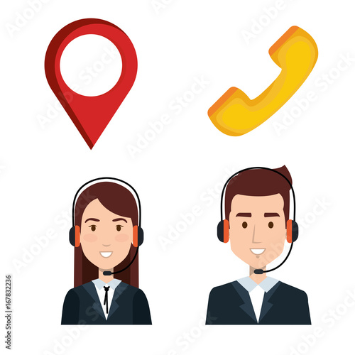 taxi service set transport order internet elements vector illustration