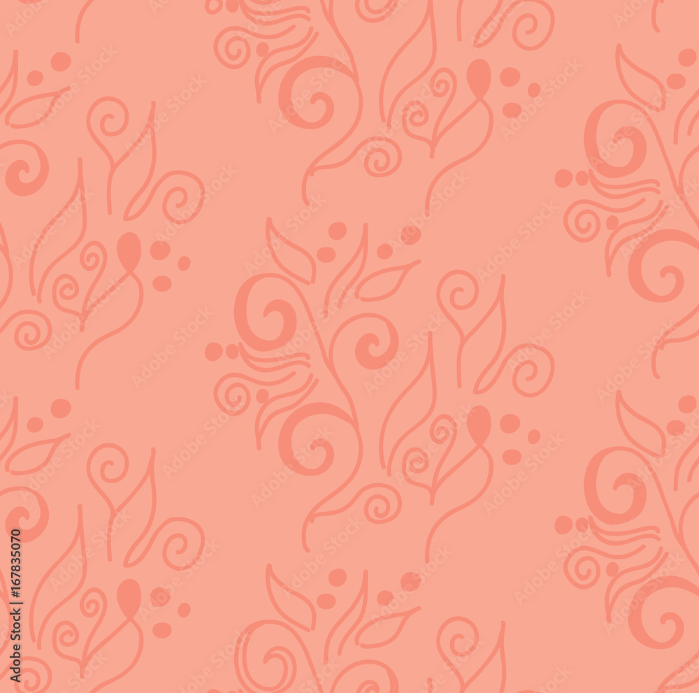 abstract floral pattern, seamless abstract floral pattern, seamless